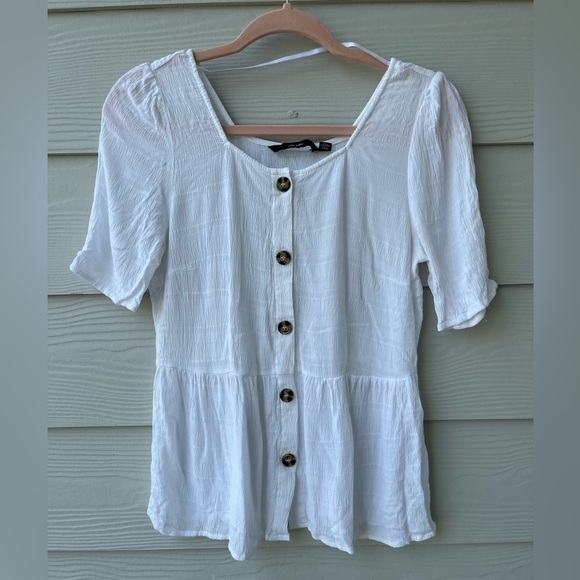 Vero Moda white prom top - Picture 1 of 5